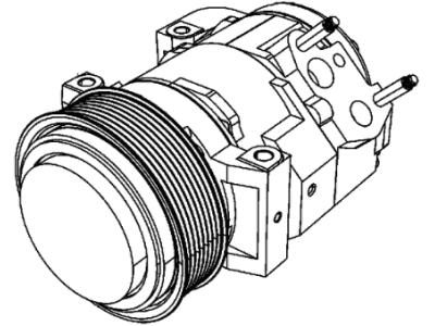 Dodge 2AMA1436AA COMPRESSOR Air Conditioning