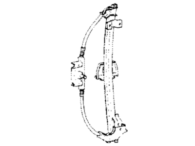 Dodge Colt Window Regulator - MB258759