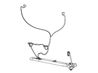 Mopar 68460700AA Wiring Rear Door Left Mopar 68460700AA Wiring Rear Door Left