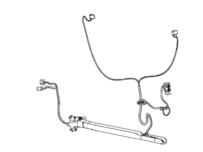 Mopar 68460501AA Wiring Rear Door Right Mopar 68460501AA Wiring Rear Door Right