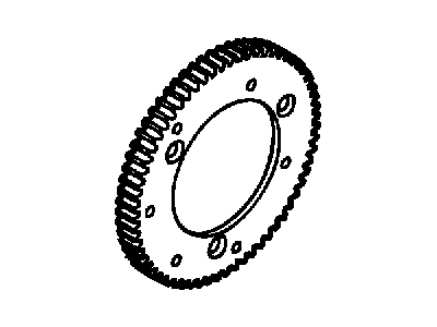 Jeep 68093104AA RELUCTOR WHEEL Crankshaft