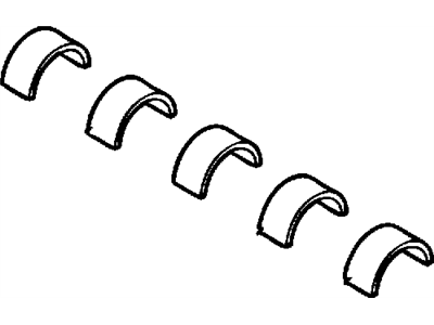 Jeep 68093116AA BEARING Crankshaft Upper