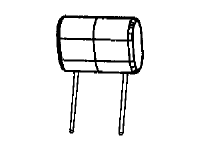 Mopar 5MG841X9AA Headrest Front Mopar 5MG841X9AA Headrest Front