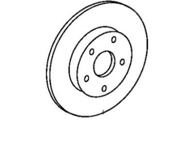 Jeep 2AMV8184AA ROTOR Brake