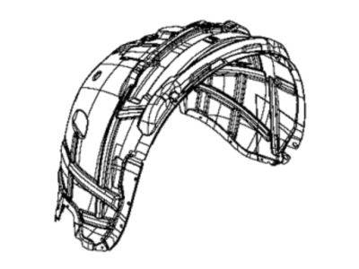 Dodge 68319960AC SHIELD Splash Front