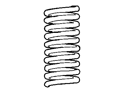Jeep 52109886AD SPRING Front Coil