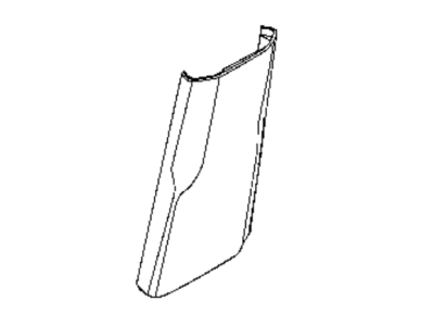 Mopar 6YK50LXHAA Molding B Pillar