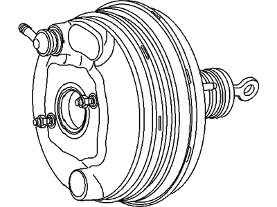 Mopar 4779228AD Hose Brake Booster Vacuum Mopar 4779228AD Hose Brake Booster Vacuum