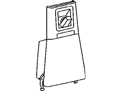 Chrysler 1AD001KAAC TRAY Floor Console