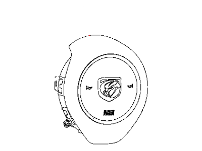 1VT18LV5AC Mopar Air Bag Driver, Driver Side Illustration 1 of 1