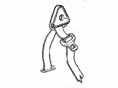 1994 Jeep Grand Cherokee Seat Belt - 5DP33MD5