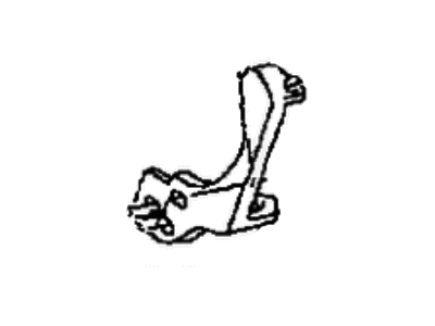 Dodge 55076406 Bumper Center Bracket