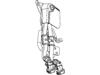 68155263AC Mopar Sensor Differential Pressure Illustration 1 of 1