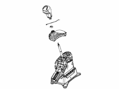 Jeep 6RG88LR5AA SHIFTER Transmission