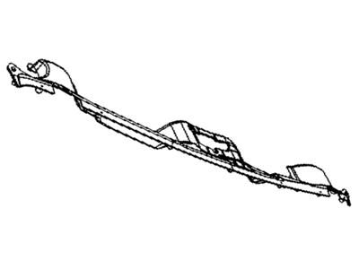 Mopar 5116364AB Panel Upper Fascia Mopar 5116364AB Panel Upper Fascia