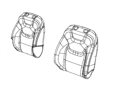 2018 Jeep Cherokee Seat Cover - 6QN68DX9AA