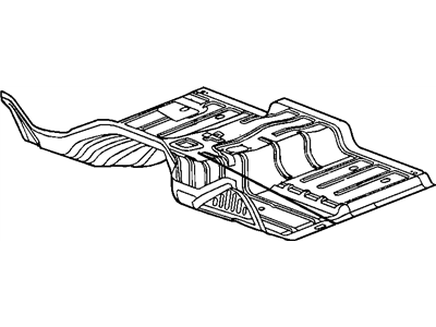 Dodge 68036568AA PAN Front Floor