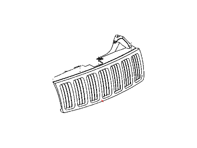 Jeep 5JF941SBAE GRILLE Radiator