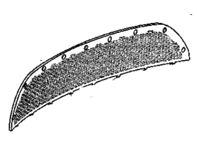 Mopar 5030014AA Grille Lower