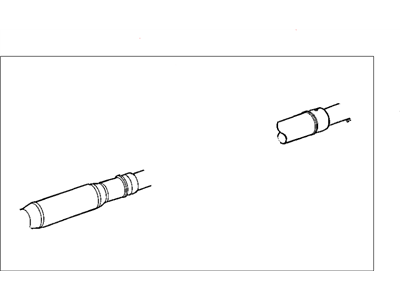 Mopar 4578036AC Shaft Drive Rear 2-Piece 4578036AC Mopar Shaft Drive Rear 2-Piece Illustration 1 of 1