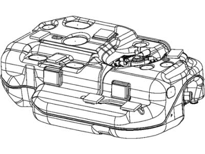 Chrysler 68524825AA TANK Fuel