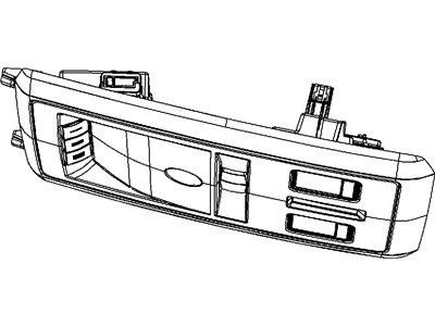 1SF99BD1AB Mopar Console Overhead Illustration 1 of 1