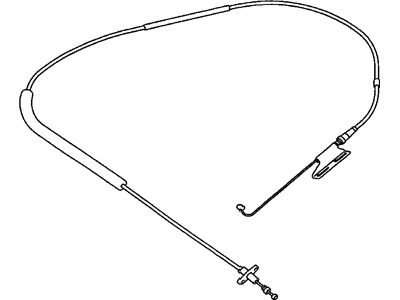 Chrysler Accelerator Cable - MR297586