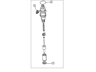 Dodge D350 Fuel Injector - R4638651