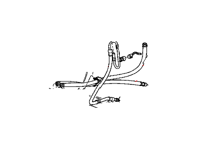 Mopar 55366796AB Hose Power Steering Return