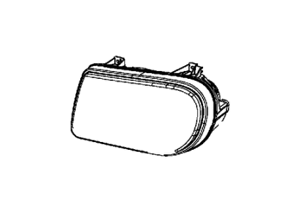 Dodge 2AME06164A HEADLAMP