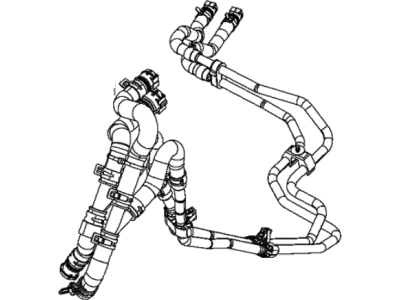 Chrysler 68217334AC Heater Hose