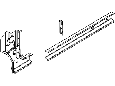 Mopar 5155251AE Panel Cowl Side