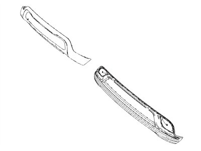 Jeep 68227139AA BEAM Front Bumper