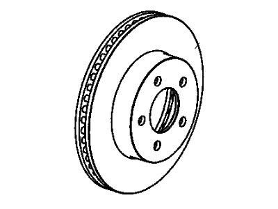 Mopar 2AMV8247AA Rotor Brake