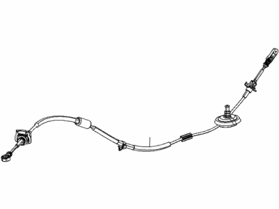 Jeep 68148856AG Shift Control Cable