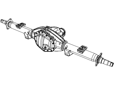 Mopar 68282882AD Axle, Rear