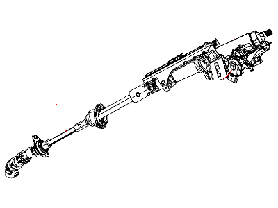 Jeep 5057351AI COLUMN Steering