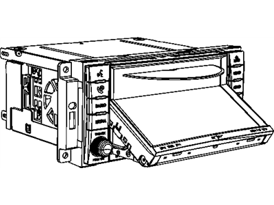 Mopar 5091338AE Radio Multi Media