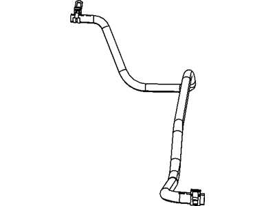 Mopar 4677723AA Hose Coolant Bottle To Radiator