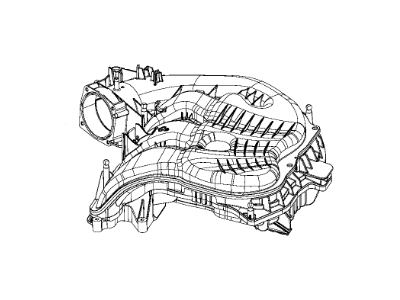 Mopar 68240667AA Plenum Intake Manifold