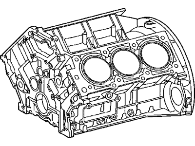 Chrysler 5102901AA Short Block