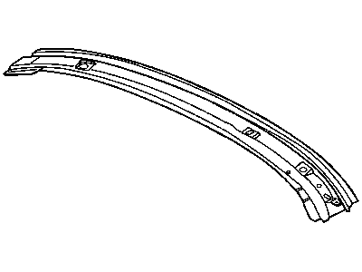 Chrysler 4780981AC HEADER Rear Window Opening