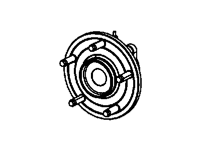 Dodge 4721762AF HUB AND BEARING Brake