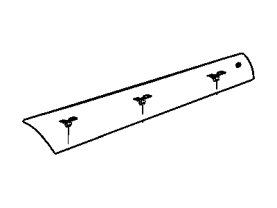 Mopar TR88DX9AC Sill Cover Interior