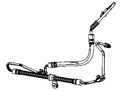 Jeep 5154470AA HOSE Power Steering Pressure