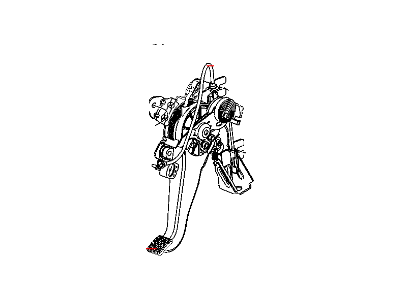 Mopar 68048099AA Cable Parking Brake Release Mopar 68048099AA Cable Parking Brake Release