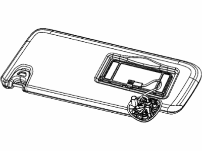 Ram 6BP11HL1AE VISOR