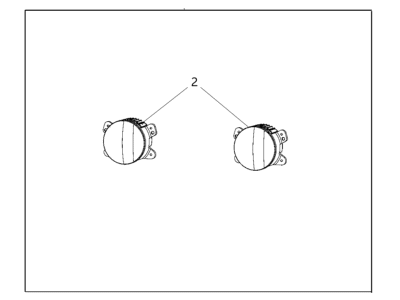 Jeep 82215163 LIGHT KIT Fog