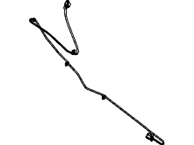 Ram 68090861AA WIRING Jumper Under Hood Lamp