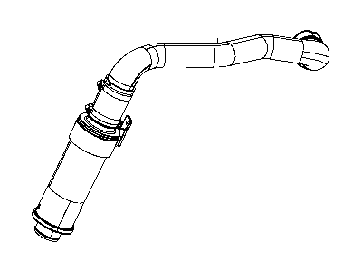 Ram 68259699AA DUCT Charge Air Cooler Inlet